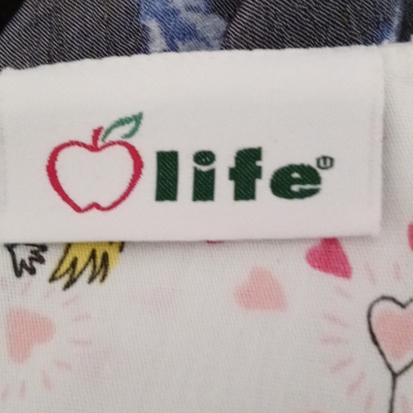 Life White Uniform Blouse - Picture 6 of 6